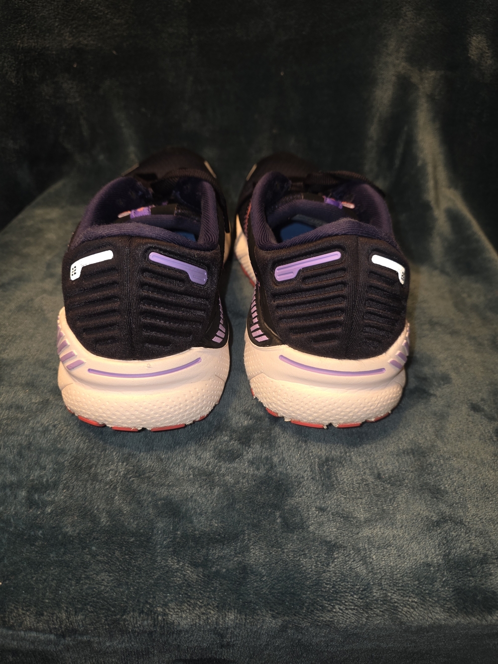 Brooks Women's Navy and Purple Running Shoes